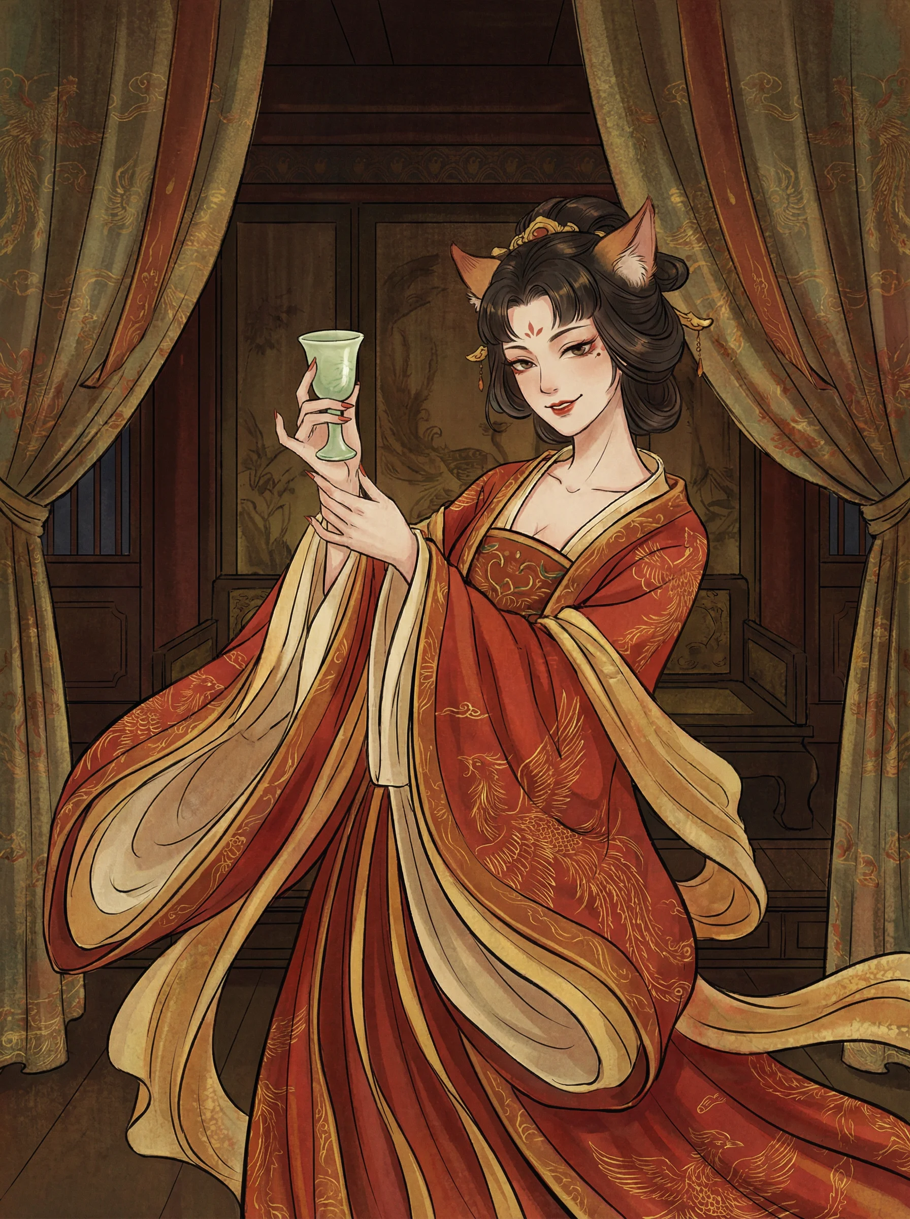 妲己 - 大奶女友 封神榜截教动漫角色
